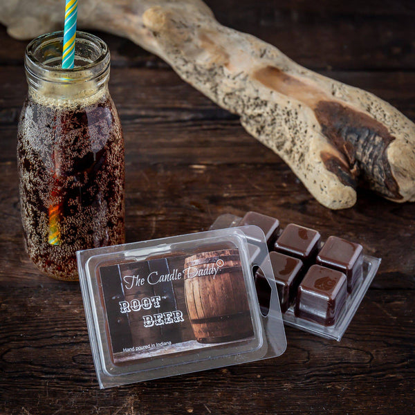 5 Pack - Root Beer Scented Wax Melt Cubes - 2 Oz x 5 Packs = 10 Ounces - The Candle Daddy