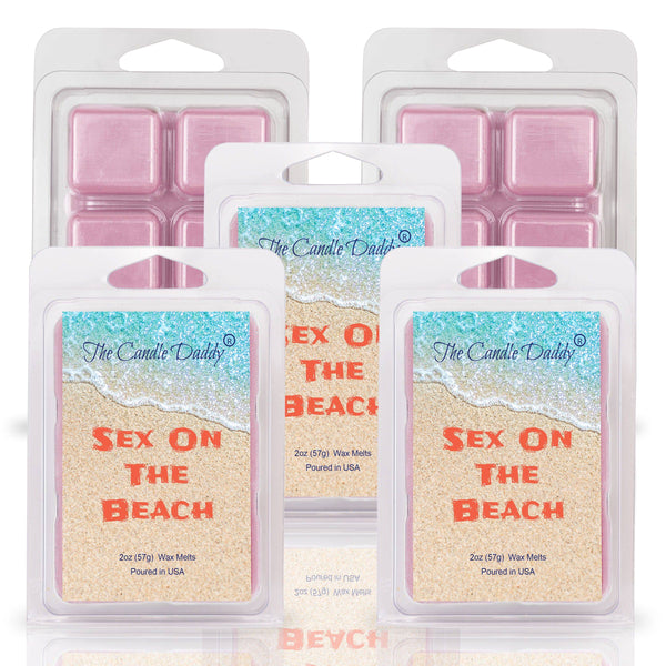 Sex On The Beach - Summer Lovin' Scented Wax Melt - 1 Pack - 2 Ounces - 6 Cubes - The Candle Daddy