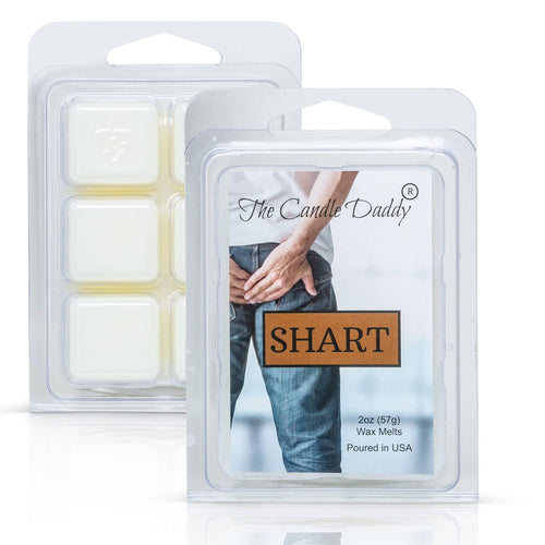 Shart - Terrible Near Shit Scented Melt- Maximum Scent Wax Cubes/Melts- 1 Pack -2 Ounces- 6 Cubes - Blowout
