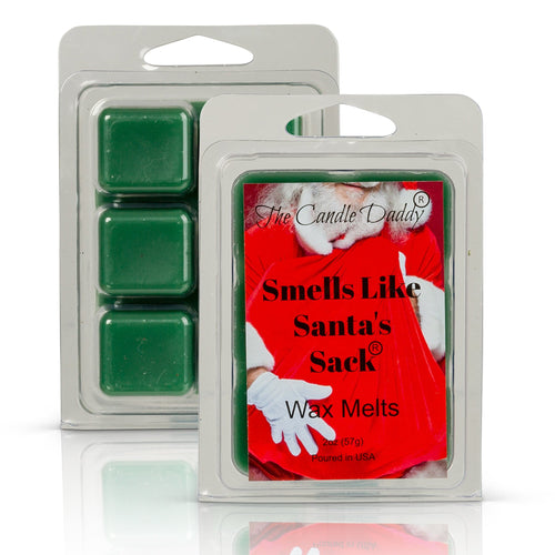 Smells Like Santa's Sack - Christmas Brown Sugar Fig Scented Wax Melt - 1 Pack - 2 Ounces - 6 Cubes - Blowout