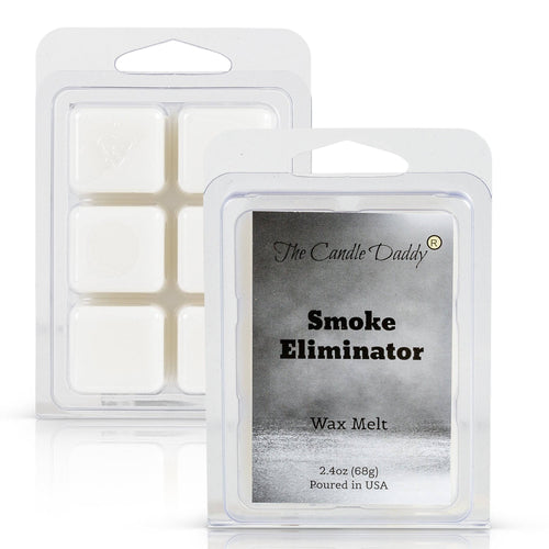 Smoke Eliminator - Enzyme-Infused Smoke Odor Eliminating Wax Melt - 1 Pack - 2 Ounces - 6 Cubes - Blowout