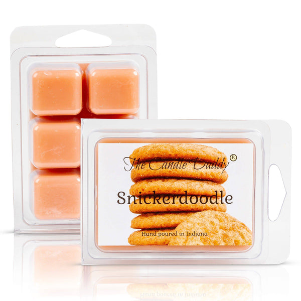 Snickerdoodle - Cookie Scented Wax Melt - 1 Pack - 2 Ounces - 6 Cubes - The Candle Daddy