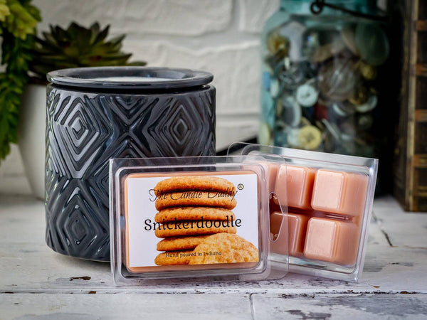 Snickerdoodle - Cookie Scented Wax Melt - 1 Pack - 2 Ounces - 6 Cubes - The Candle Daddy