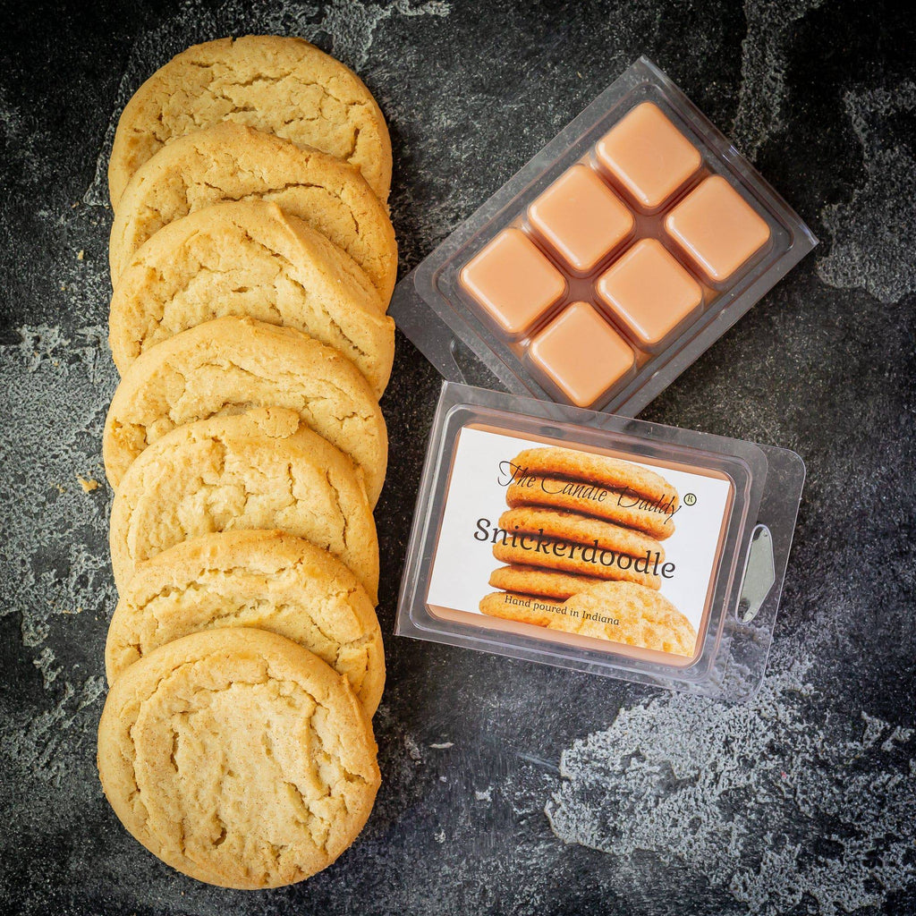 5 Pack - Snickerdoodle Scented Wax Melt Cubes - 2 Oz x 5 Packs = 10 Ounces - The Candle Daddy