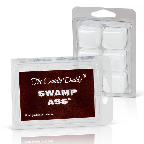 5 Pack - Swamp Ass - HORRIBLY SCENTED Wax Melt Cubes - 2 Oz x 5 Packs = 10 Ounces - The Candle Daddy