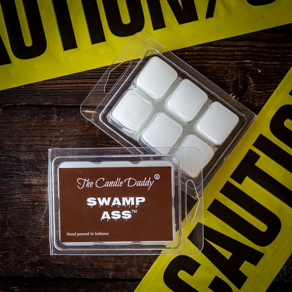 5 Pack - Swamp Ass - HORRIBLY SCENTED Wax Melt Cubes - 2 Oz x 5 Packs = 10 Ounces