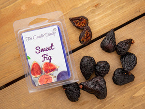 5 Pack - Sweet Fig Scented Melt- Maximum Scent Wax Cubes/Melts - 2 Ounces x 5 Packs = 10 Ounces - The Candle Daddy