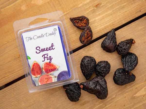 FREE SHIPPING - Sweet Fig Scented Melt- Maximum Scent Wax Cubes/Melts- 1 Pack -2 Ounces- 6 Cubes