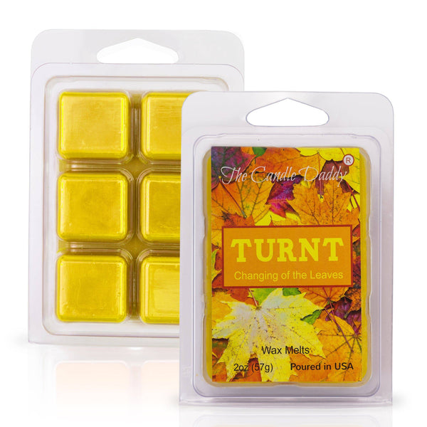 Turnt - Autumn Changing of the Leaves Scented Wax Melt - 1 Pack - 2 Ounces - 6 Cubes - The Candle Daddy
