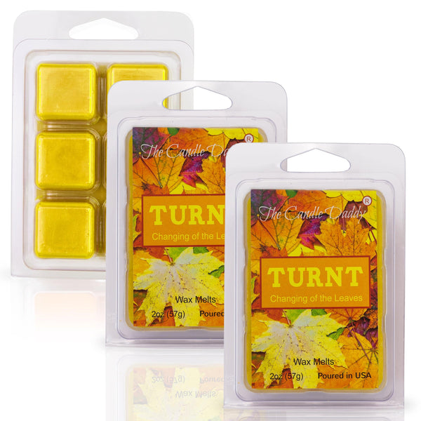 Turnt - Autumn Changing of the Leaves Scented Wax Melt - 1 Pack - 2 Ounces - 6 Cubes - The Candle Daddy