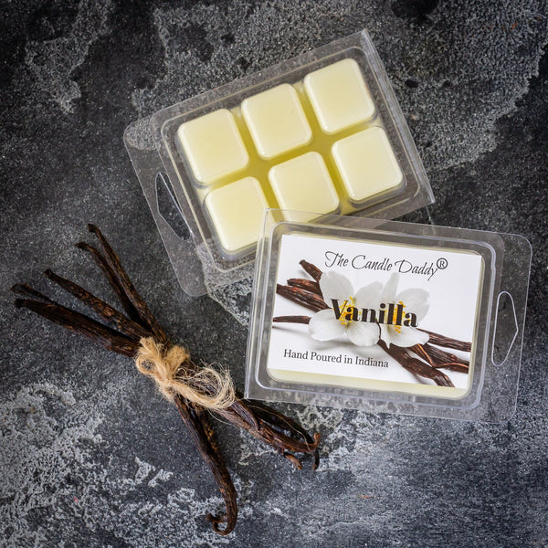 Vanilla Scented Wax Melt - 1 Pack - 2 Ounces - 6 Cubes - The Candle Daddy