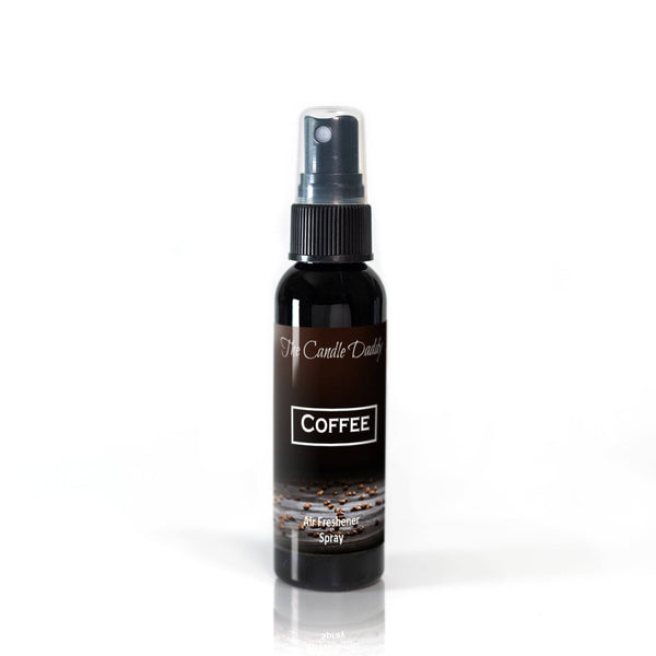3 Pack - Coffee Spray - Coffee Scented - Room/Car Air Freshener Spray – (3) 2 Ounce Spray Bottles - The Candle Daddy