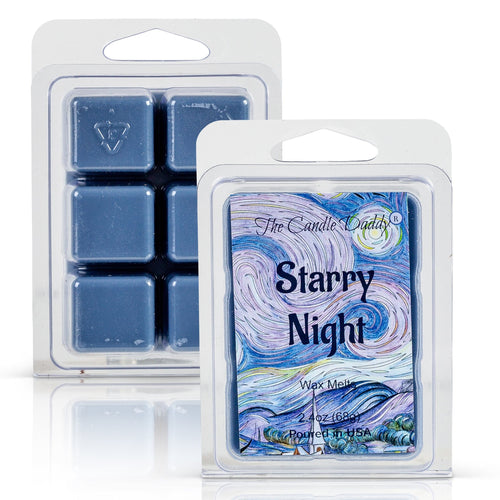 Starry Night - Best Night Ever- Scented Wax Melt Cubes - 2.4 Ounces -6 Cubes 1 Pack - Blowout