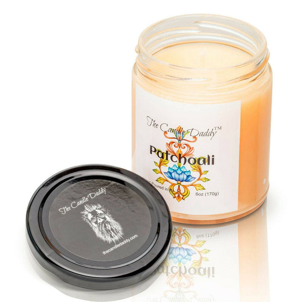 Patchouli Jar Candle - 6 ounce - 40 Hour Burn.