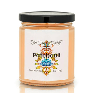 Patchouli Jar Candle - 6 ounce - 40 Hour Burn.