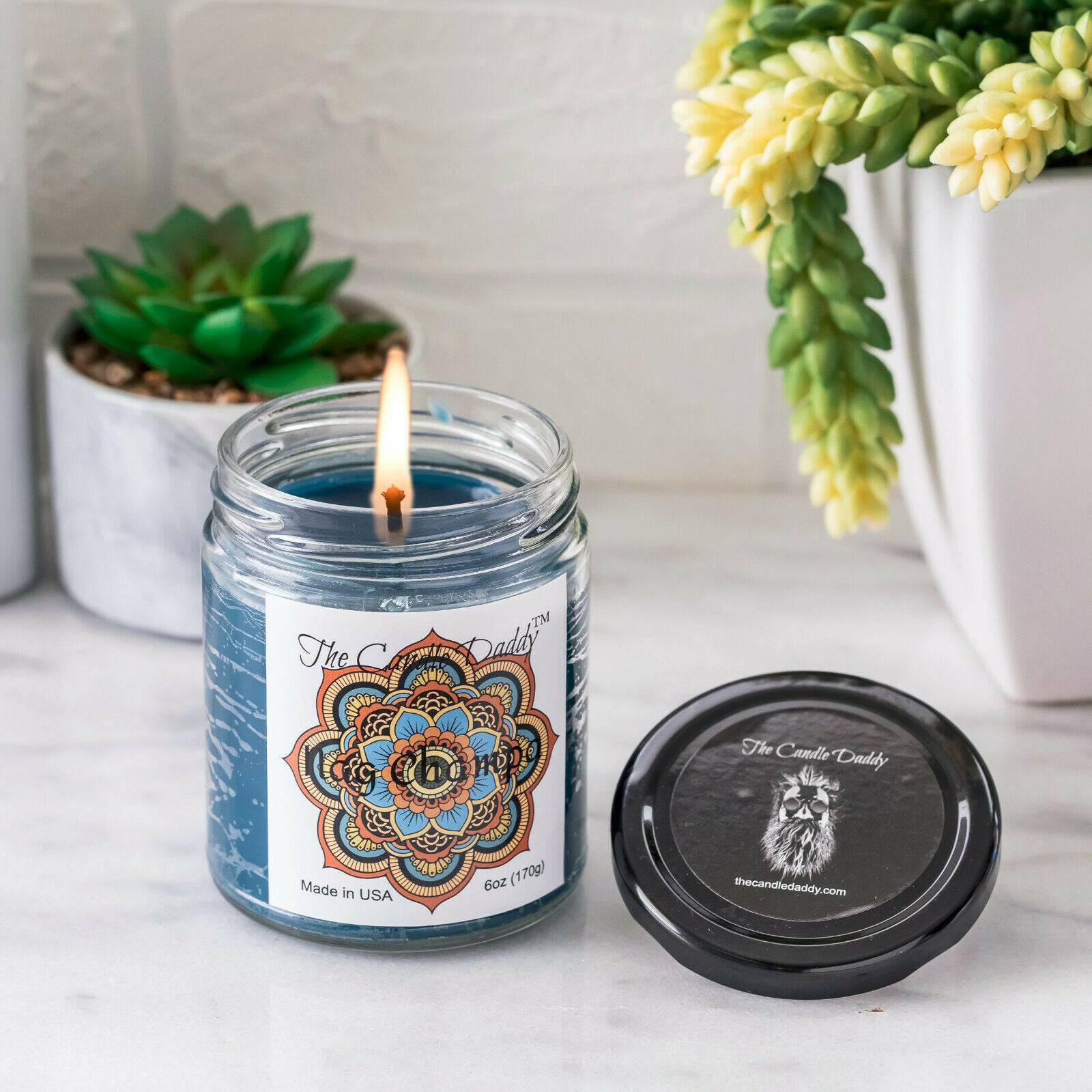 Nag Champa Candle - 6 ounce - 40 Hour Burn.