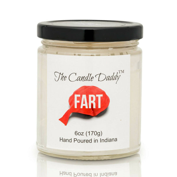 The Candle Daddy Fart Scented Candle - Smells Terrible - Funny Gag Gift Candle - Smely Candle Gift for Holidays, Birthdays - Long Burn Time, Funny Candle Gift, Hand Poured in USA - 6oz.
