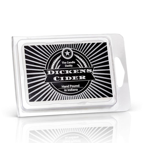 Dickens Cider - Apple Cider Bourbon Scented Wax Melts - 1 Pack - 2 Ounces - 6 Cubes - Blowout