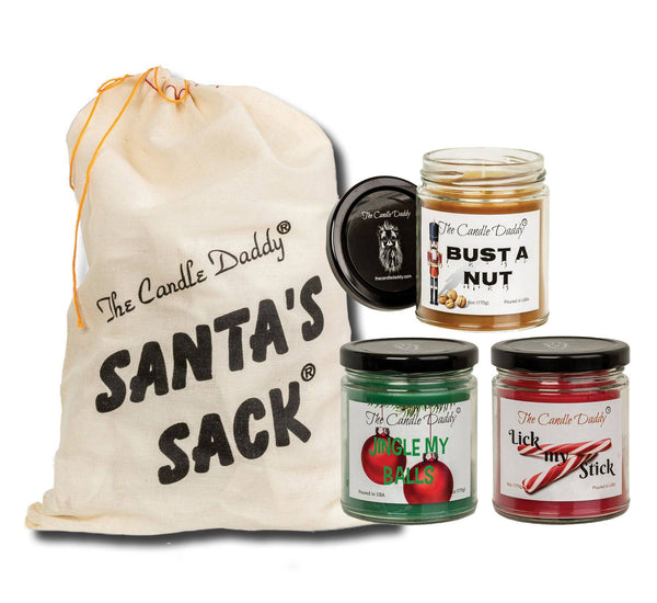 All I Want for Christmas Candle Combo Set- Comes in Santa's Sack