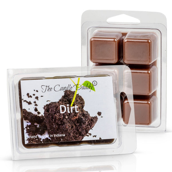 Dirt - Fresh Soil Scented Wax Melt - 1 Pack - 2 Ounces - 6 Cubes - The Candle Daddy