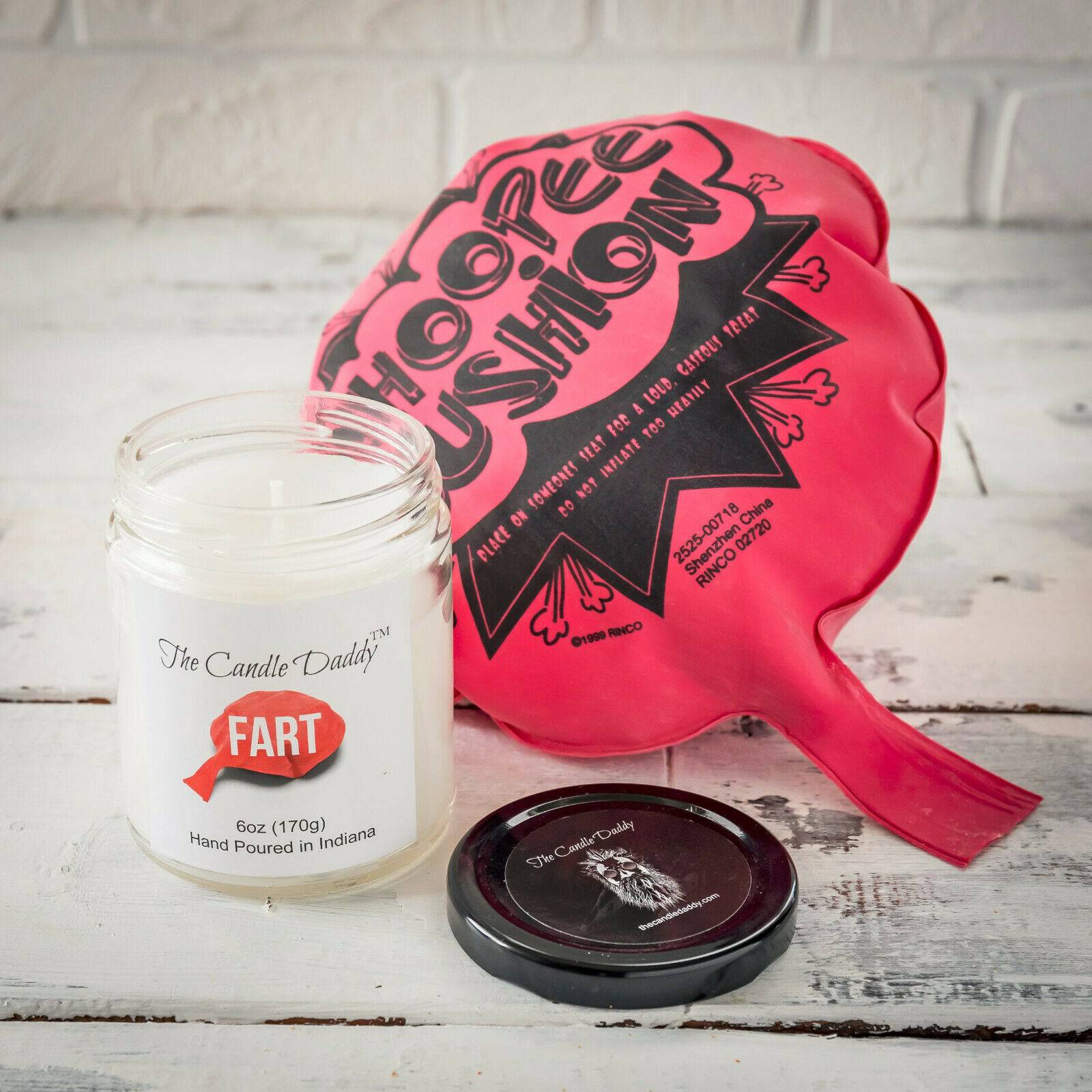 The Candle Daddy Fart Scented Candle - Smells Terrible - Funny Gag Gift Candle - Smely Candle Gift for Holidays, Birthdays - Long Burn Time, Funny Candle Gift, Hand Poured in USA - 6oz.